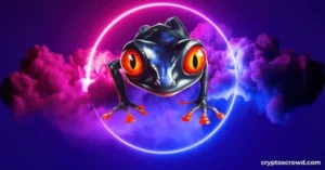 Red Eyed Frog Crypto Iconic symbol